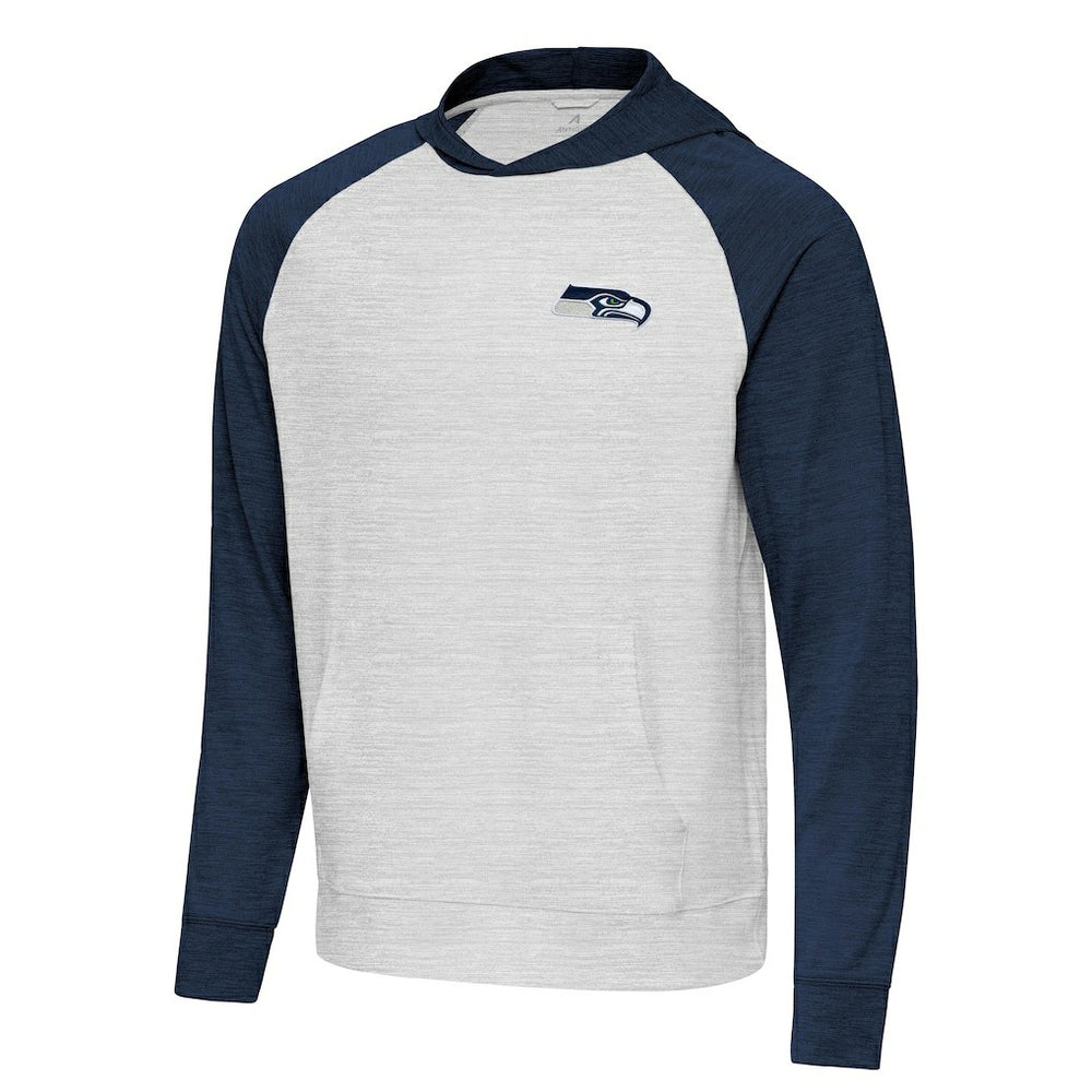 Antigua Urgent Pullover Hoodie - Seattle Seahawks Hoodies