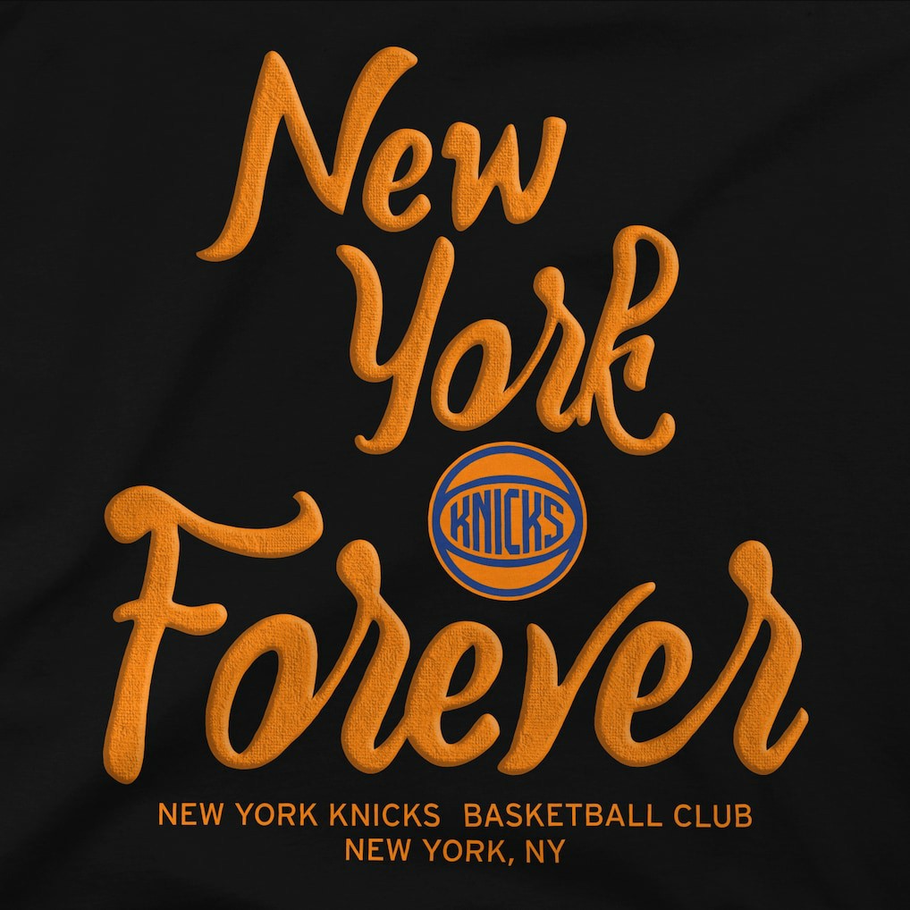 New York Knicks Stadium Essentials Unisex Oversized Forever NYC T-Shirt