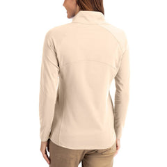 Cutter & Buck Women's Throwback Adapt Eco Knit Stretch Recycled Raglan Half-Zip Pullover - Buffalo Bills Pullover