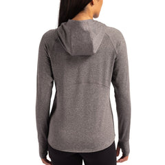 Cutter & Buck Women's Throwback Logo Adapt Knit Recycled Raglan Pullover Hoodie - New England Patriots Hoodies