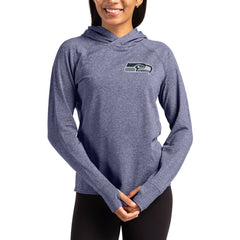 Cutter & Buck Women's Primary Logo Adapt Knit Recycled Raglan Pullover Hoodie - Seattle Seahawks Hoodies