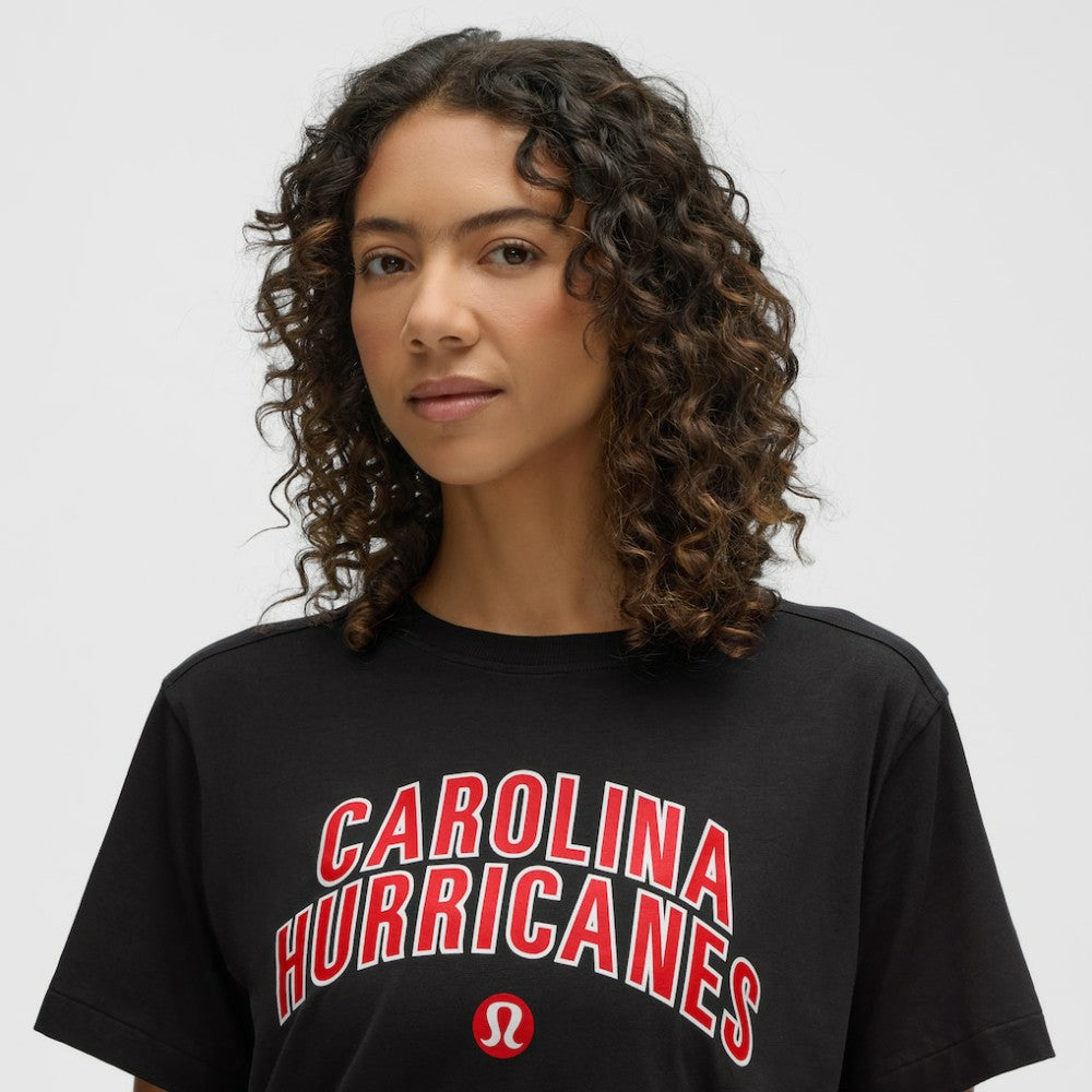 NHL Carolina Hurricanes lululemon Women's All Yours Organic Cotton T-Shirt