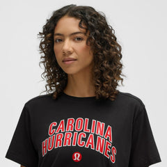 NHL Carolina Hurricanes lululemon Women's All Yours Organic Cotton T-Shirt