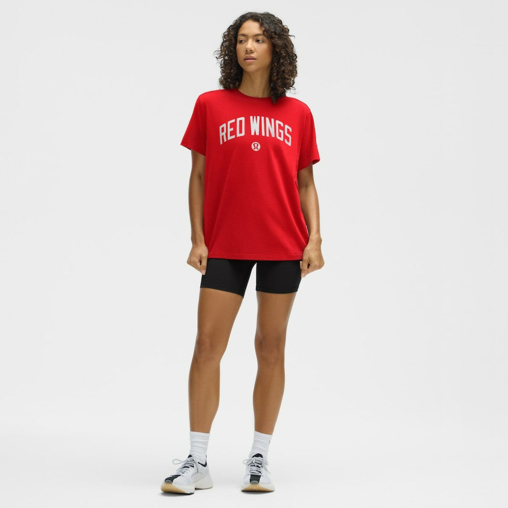 NHL Detroit Red Wings lululemon Women's All Yours Organic Cotton T-Shirt