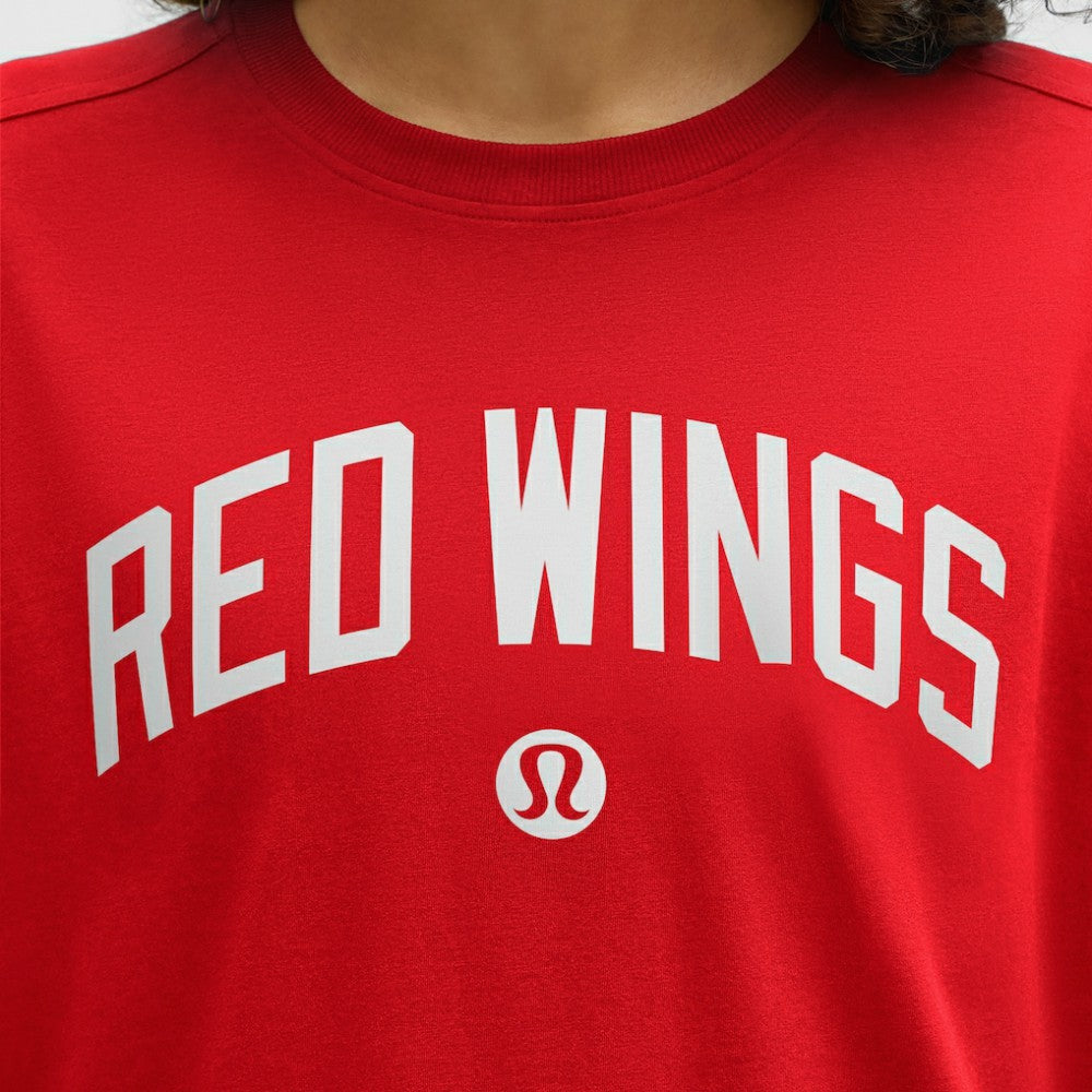 NHL Detroit Red Wings lululemon Women's All Yours Organic Cotton T-Shirt
