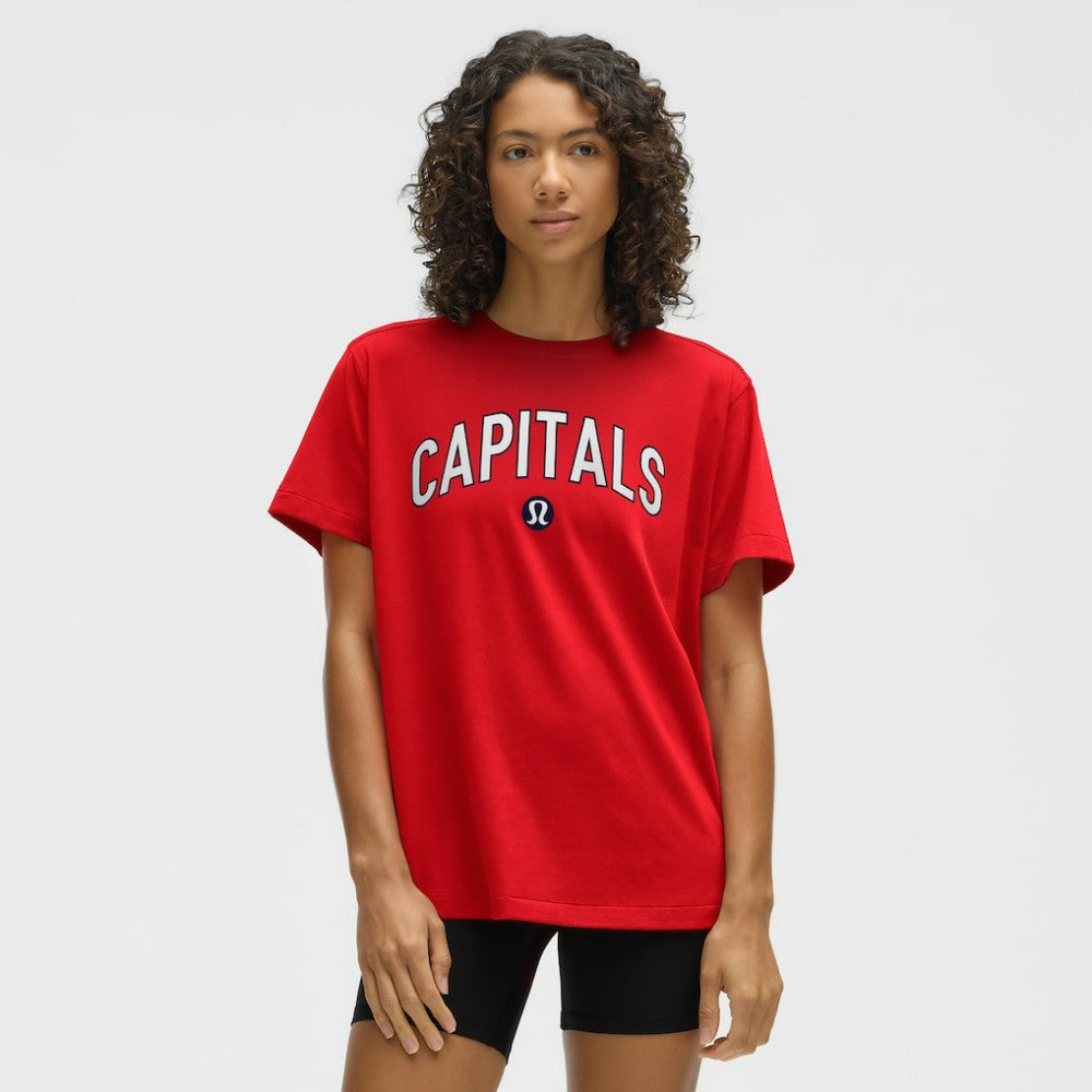 NHL Washington Capitals lululemon Women's All Yours Organic Cotton T-Shirt