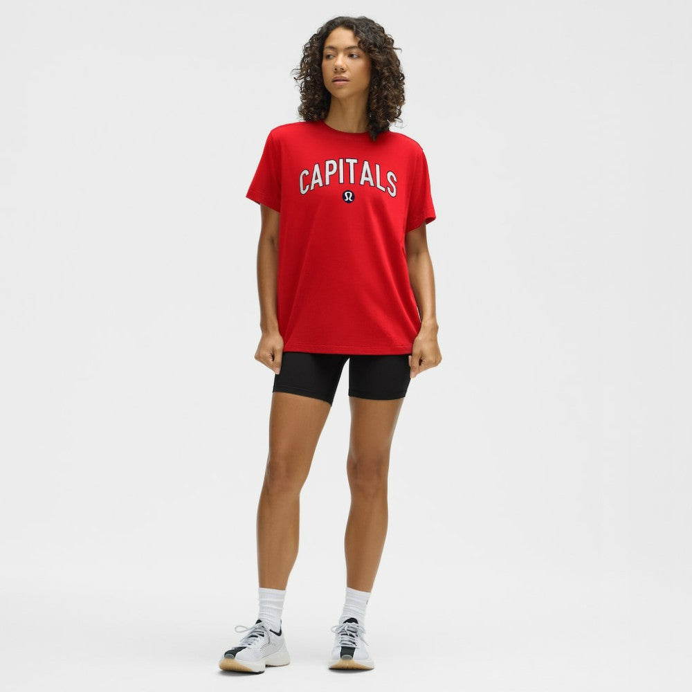NHL Washington Capitals lululemon Women's All Yours Organic Cotton T-Shirt