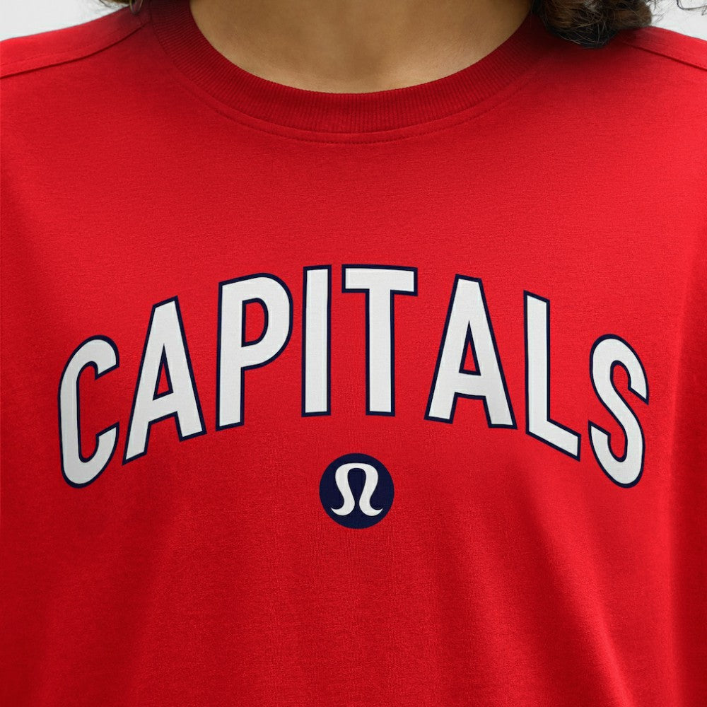 NHL Washington Capitals lululemon Women's All Yours Organic Cotton T-Shirt