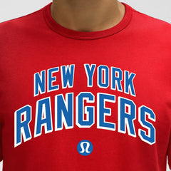 NHL New York Rangers lululemon Organic Cotton Classic-Fit T-Shirt