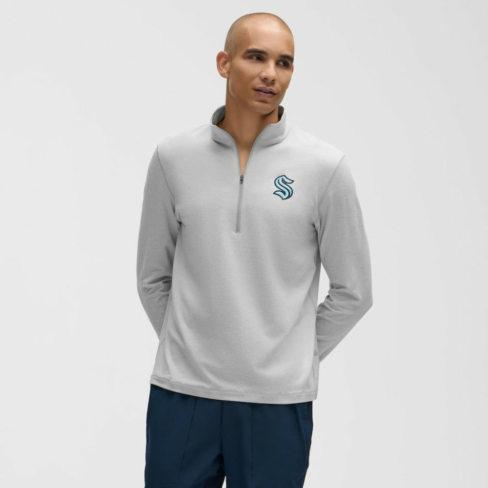 NHL Seattle Kraken lululemon Soft Jersey Half-Zip Pullover