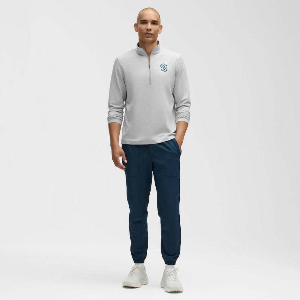 NHL Seattle Kraken lululemon Soft Jersey Half-Zip Pullover