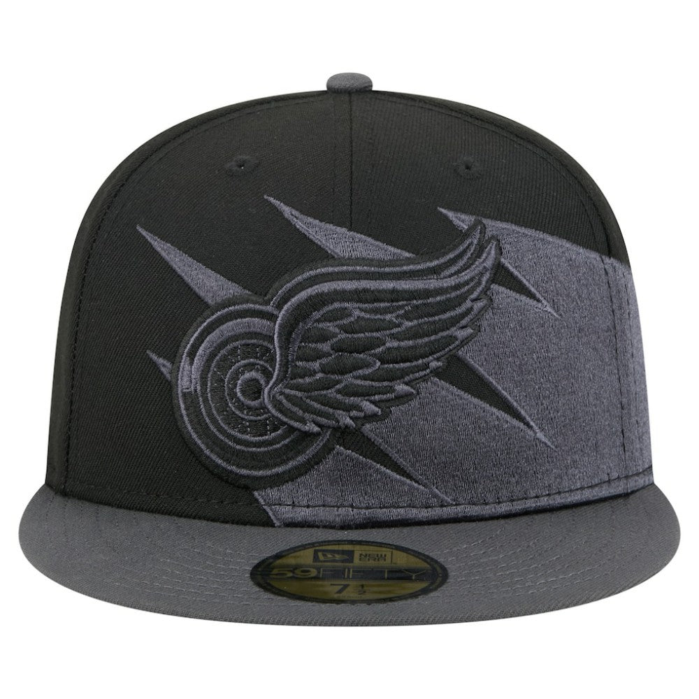 NHL Detroit Red Wings New Era Spikes 59FIFTY Fitted Hat