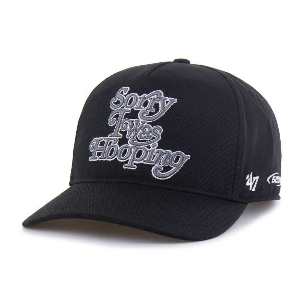 47 brand Brooklyn Nets Brand Seen by '47 Sorry I Was Hooping Hitch Adjustable Hat