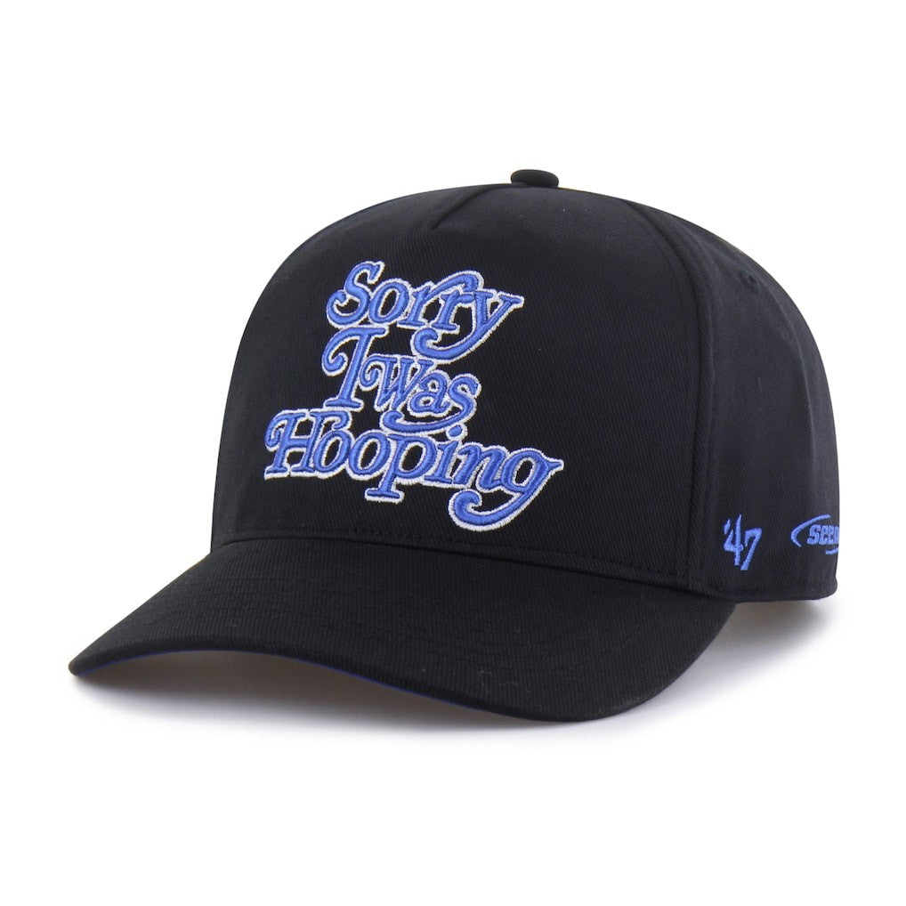 47 brand Dallas Mavericks Brand Seen by '47 Sorry I Was Hooping Hitch Adjustable Hat sale