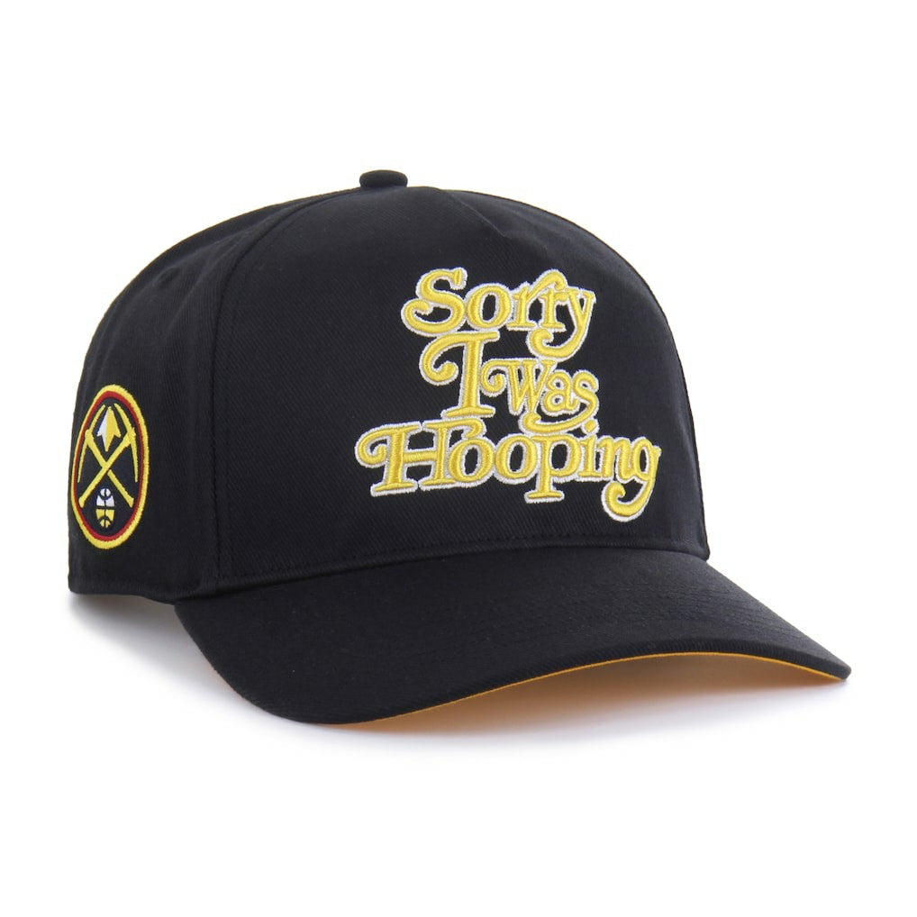 47 brand Denver Nuggets Brand Seen by '47 Sorry I Was Hooping Hitch Adjustable Hat sale