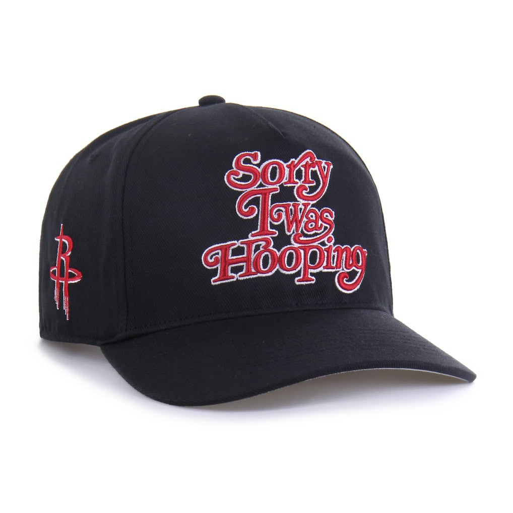 47 brand Houston Rockets Brand Seen by '47 Sorry I Was Hooping Hitch Adjustable Hat sale