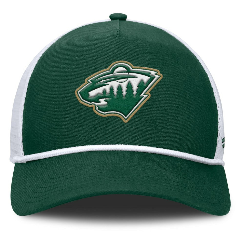 NHL Minnesota Wild Fanatics Bermuda A-Frame Adjustable Hat