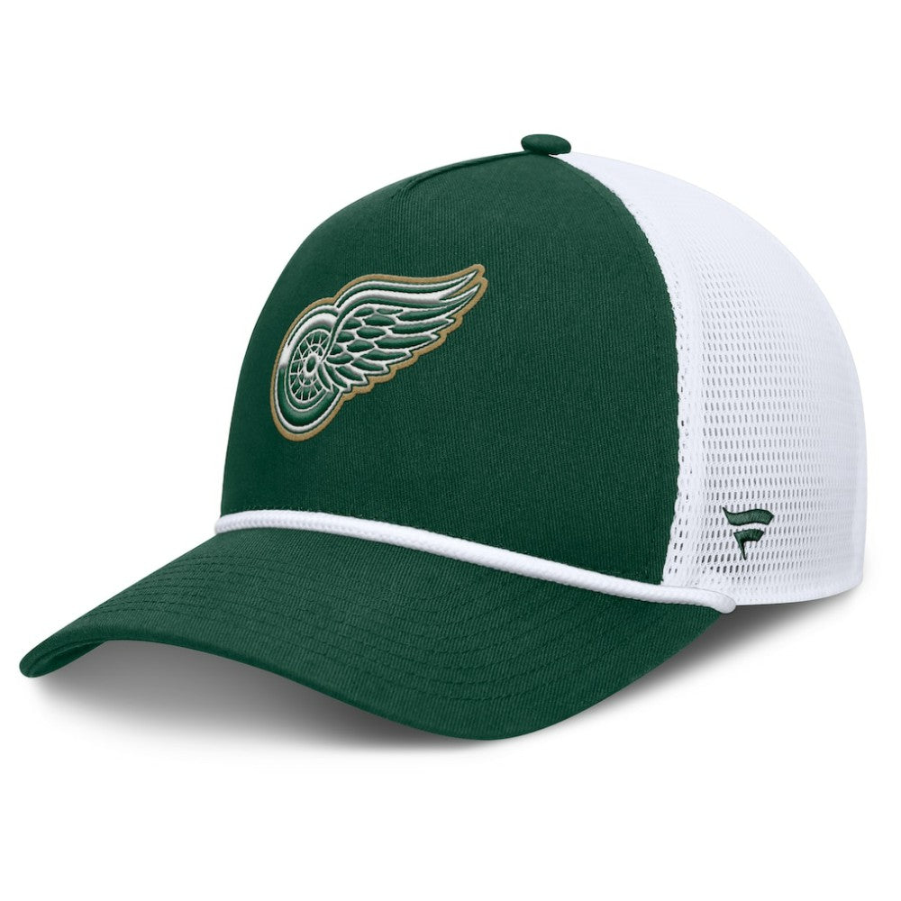 NHL Detroit Red Wings Fanatics Bermuda A-Frame Adjustable Hat