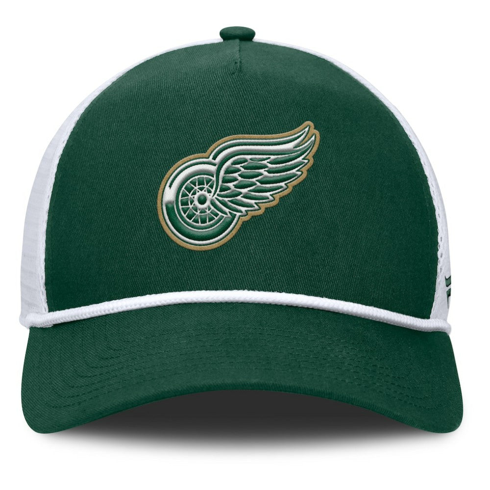 NHL Detroit Red Wings Fanatics Bermuda A-Frame Adjustable Hat