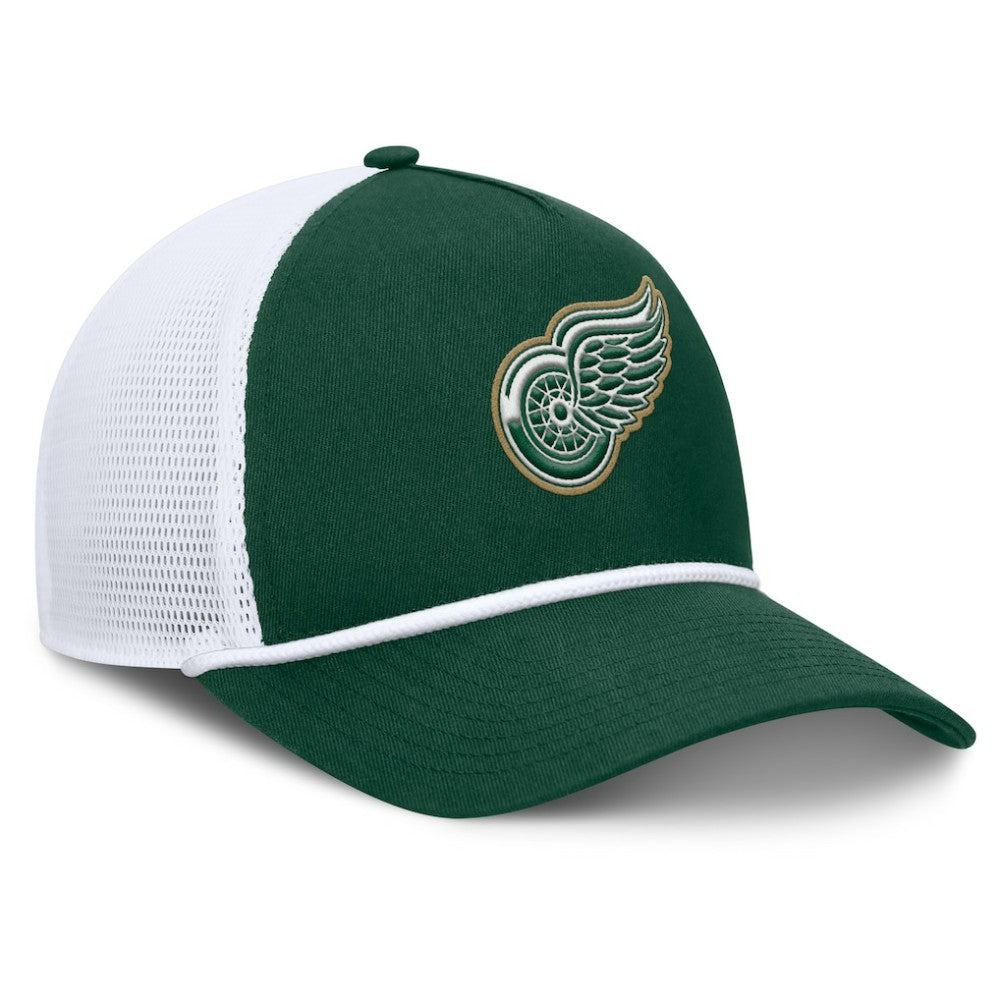 NHL Detroit Red Wings Fanatics Bermuda A-Frame Adjustable Hat