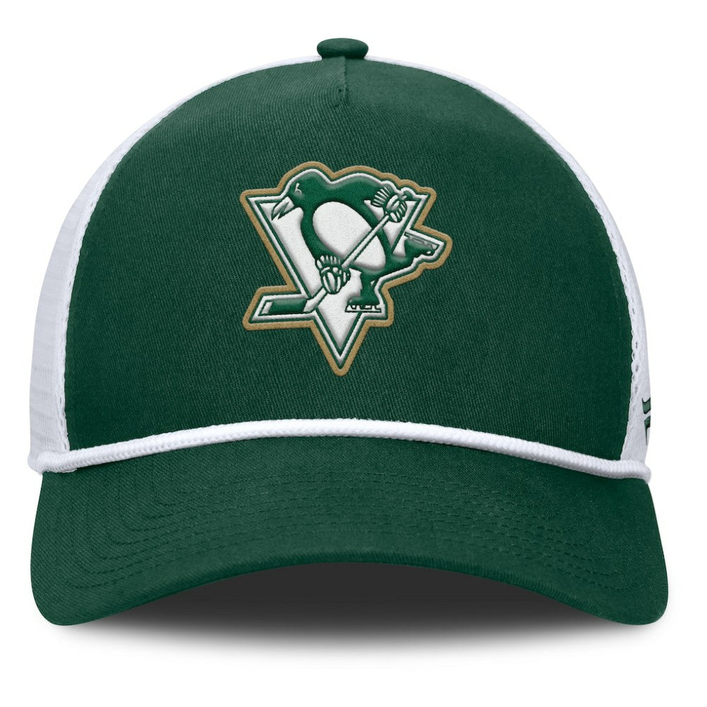 NHL Pittsburgh Penguins Fanatics Bermuda A-Frame Adjustable Hat