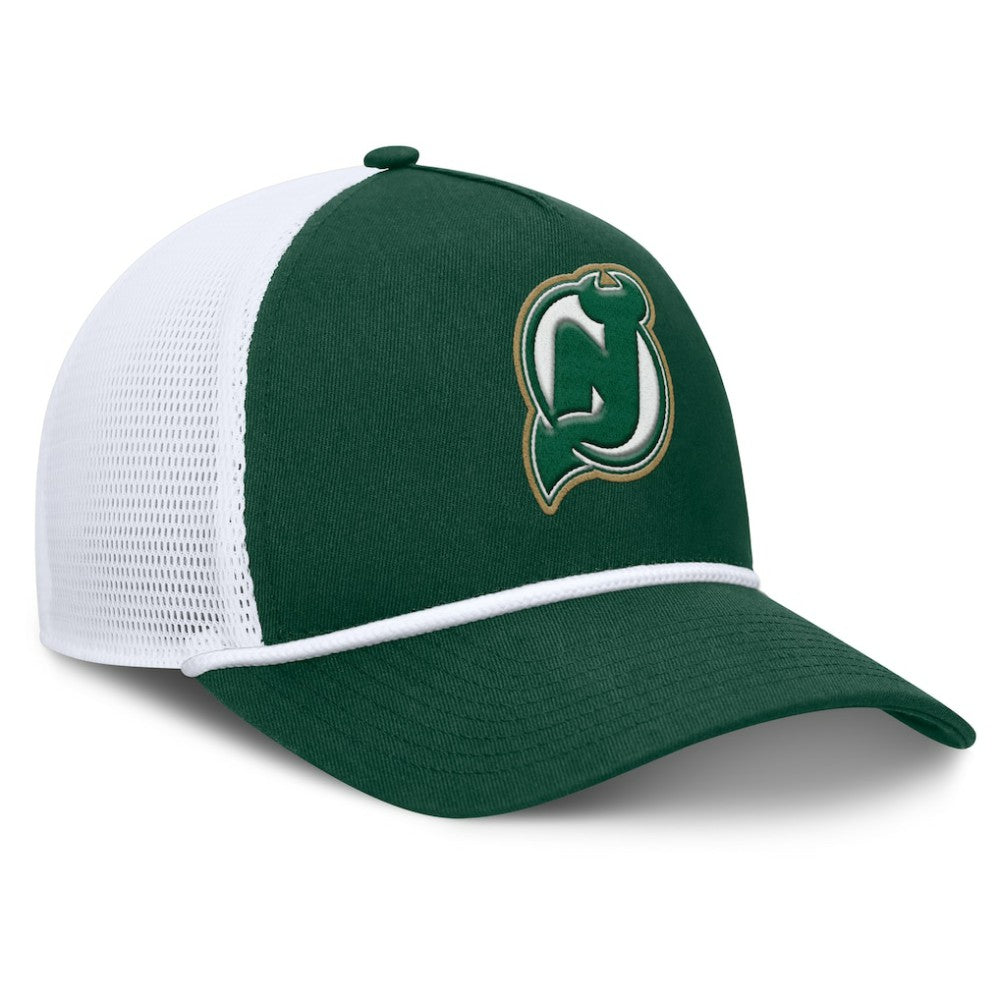 NHL New Jersey Devils Fanatics Bermuda A-Frame Adjustable Hat