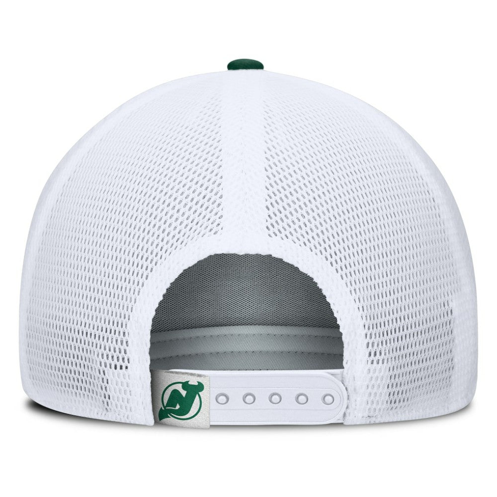 NHL New Jersey Devils Fanatics Bermuda A-Frame Adjustable Hat