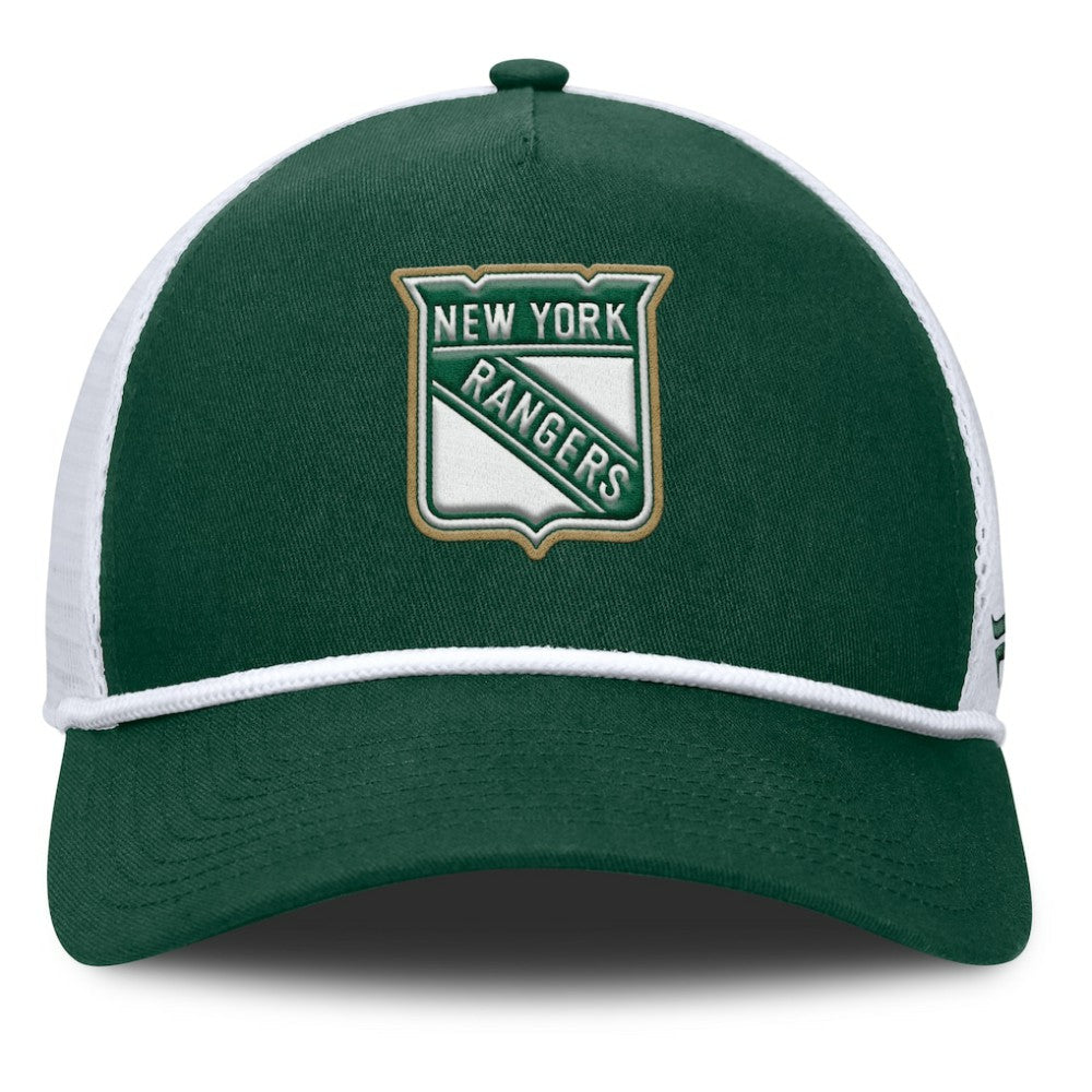 NHL New York Rangers Fanatics Bermuda A-Frame Adjustable Hat