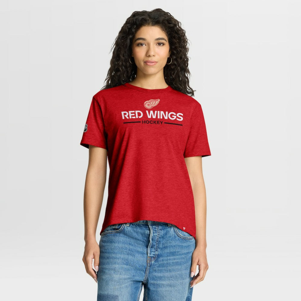 NHL Detroit Red Wings Fanatics Women's Centennial T-Shirt
