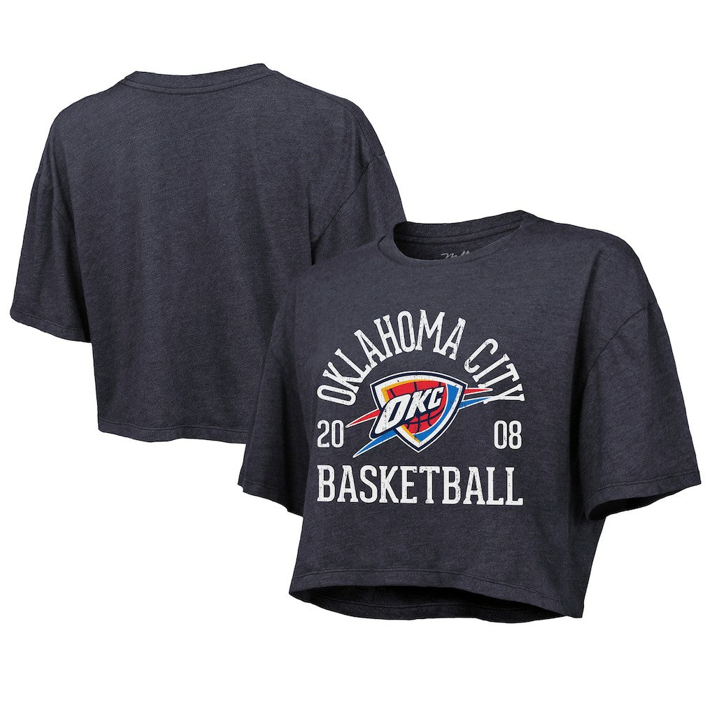 Oklahoma City Thunder Majestic Threads Women's Boxy Crop Top