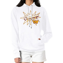 Starter Women's Drive-In Sign Pullover Hoodie - Washington Commanders Hoodies
