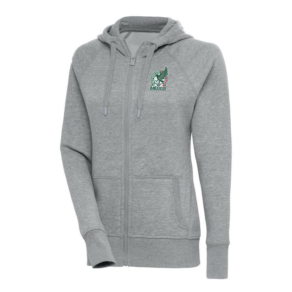 Mexico National Team Antigua Women's Takeover Full-Zip Hoodie
