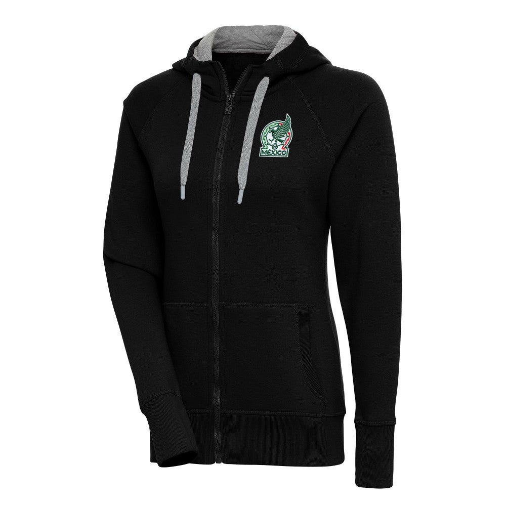 Mexico National Team Antigua Women's Takeover Full-Zip Hoodie