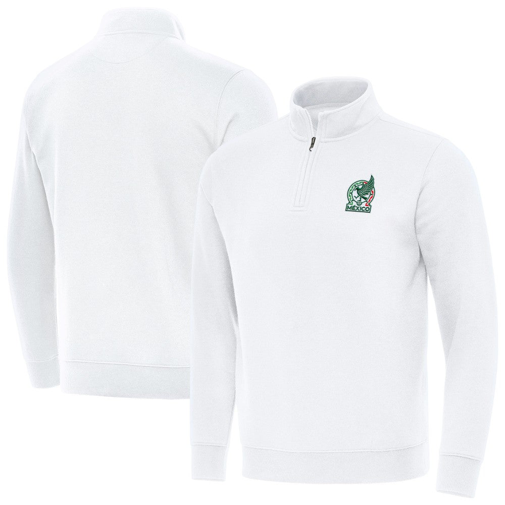 Mexico National Team Antigua Landslide Quarter-Zip Pullover