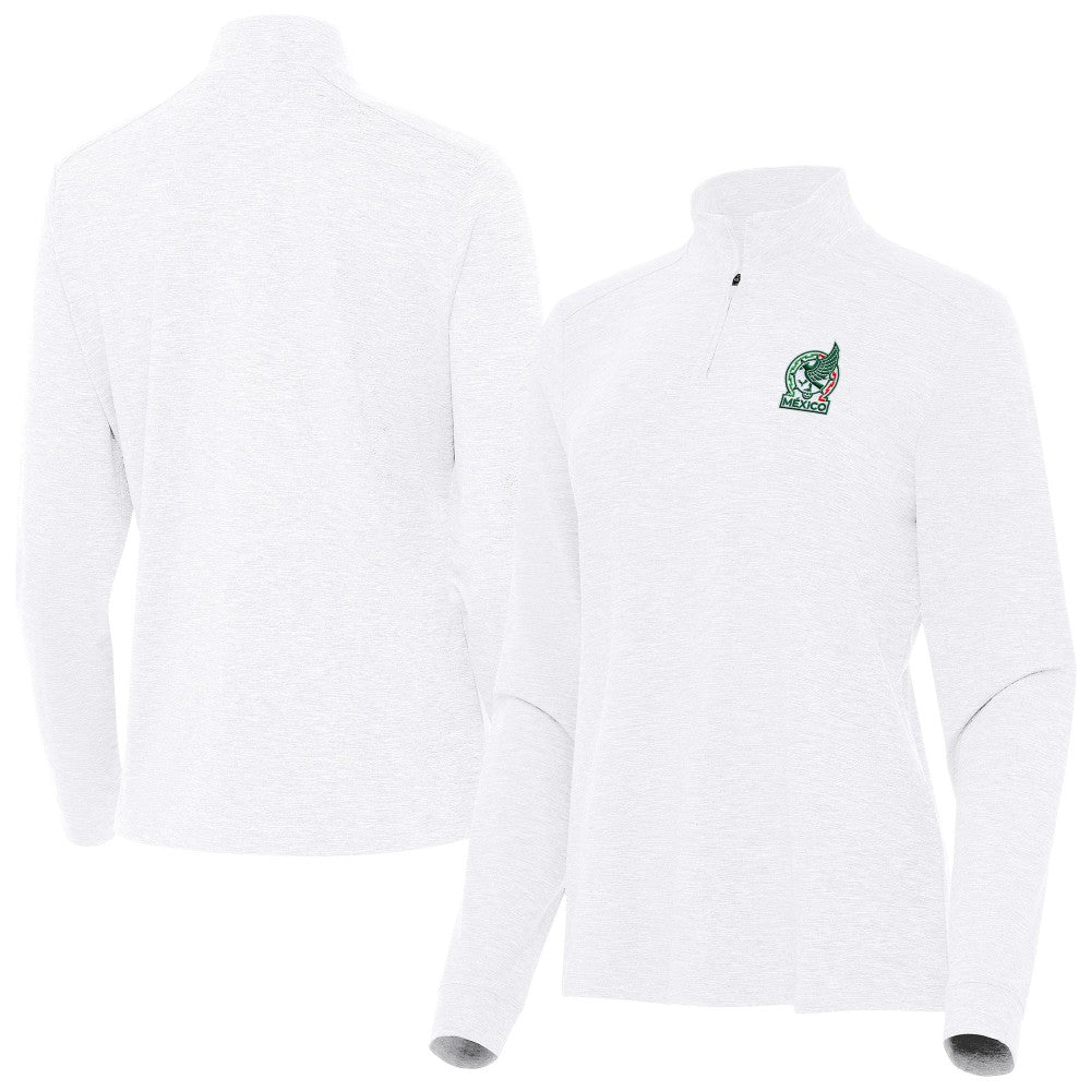 Mexico National Team Antigua Women's Master Quarter-Zip Pullover