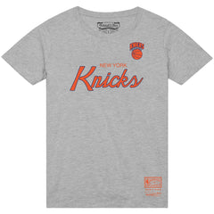 Mitchell & Ness New York Knicks Big & Tall Hardwood Classics Vintage Wordmark T-Shirt