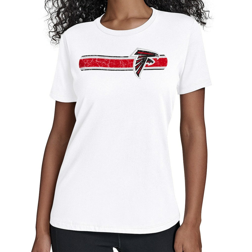 Starter Women's Team Stripe T-Shirt - Atlanta Falcons T-shirts