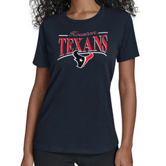 Starter Women's Arch Stripe T-Shirt - Houston Texans T-shirts