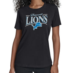 Starter Women's Arch Stripe T-Shirt - Detroit Lions T-shirts