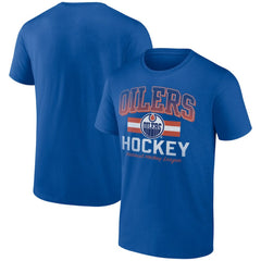 NHL Edmonton Oilers Retro Stripe T-Shirt