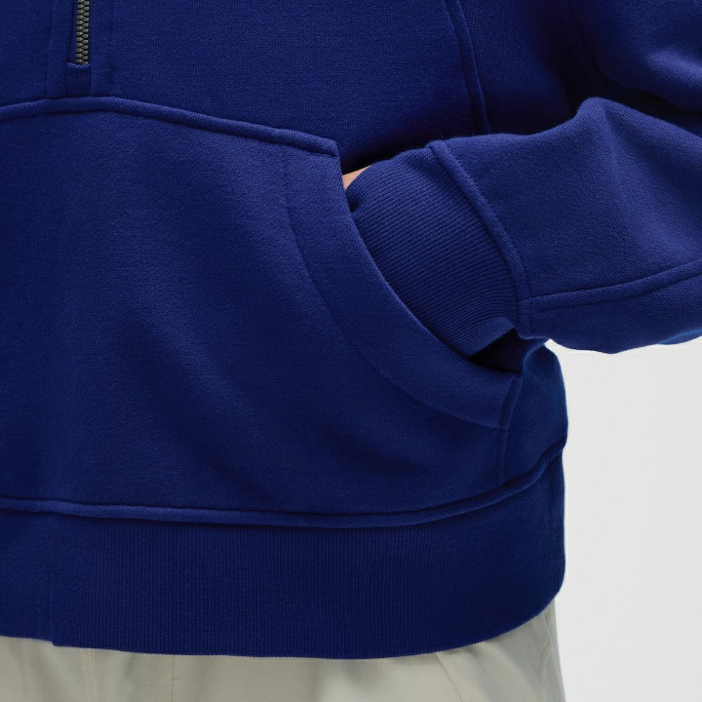 NHL Edmonton Oilers lululemon Women's Scuba Oversized Half-Zip Hoodie