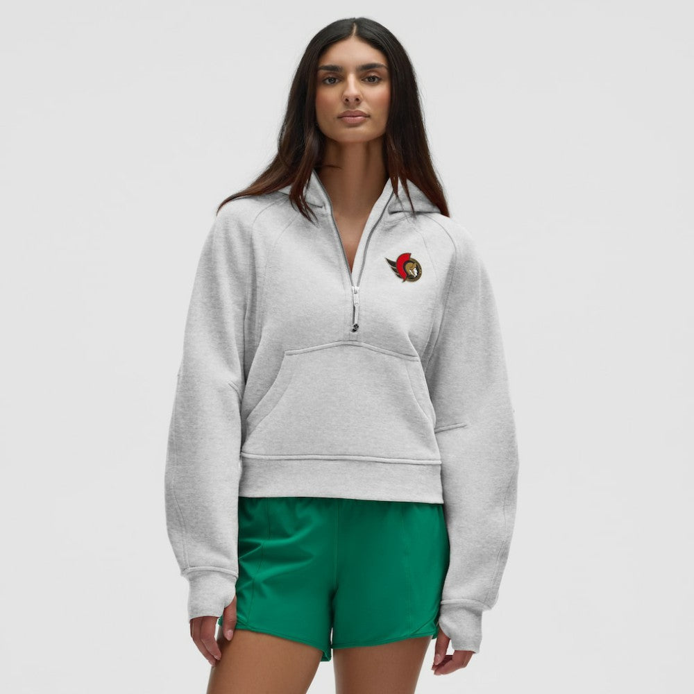 NHL Ottawa Senators lululemon Women's Scuba Oversized Half-Zip Hoodie