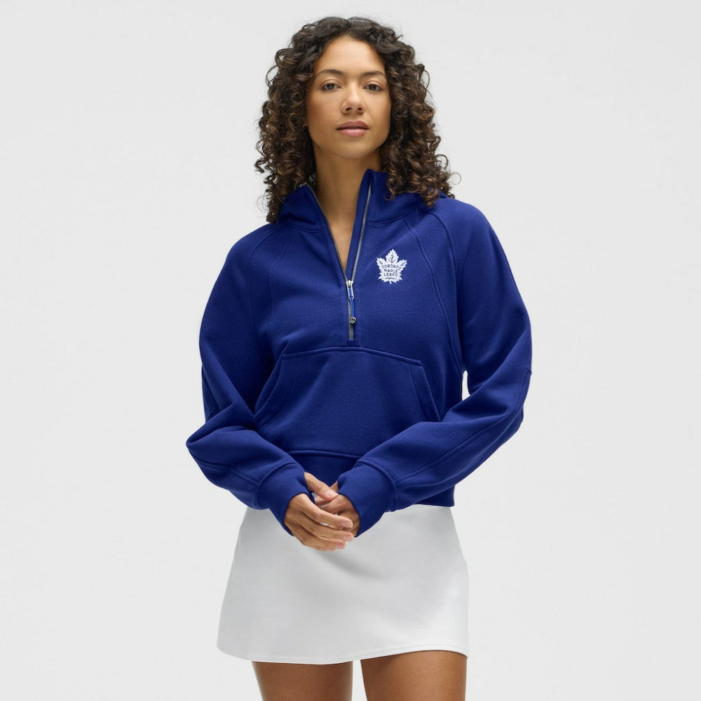 NHL Toronto Maple Leafs lululemon Women's Scuba Oversized Half-Zip Hoodie
