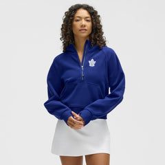 NHL Toronto Maple Leafs lululemon Women's Scuba Oversized Half-Zip Hoodie