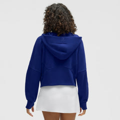 NHL Toronto Maple Leafs lululemon Women's Scuba Oversized Half-Zip Hoodie