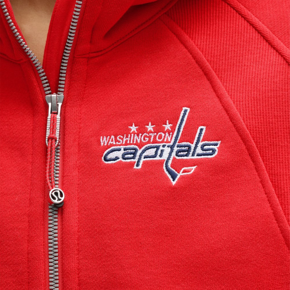 NHL Washington Capitals lululemon Women's Scuba Oversized Half-Zip Hoodie