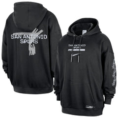Nike San Antonio Spurs Courtside Club Premium Hoodie