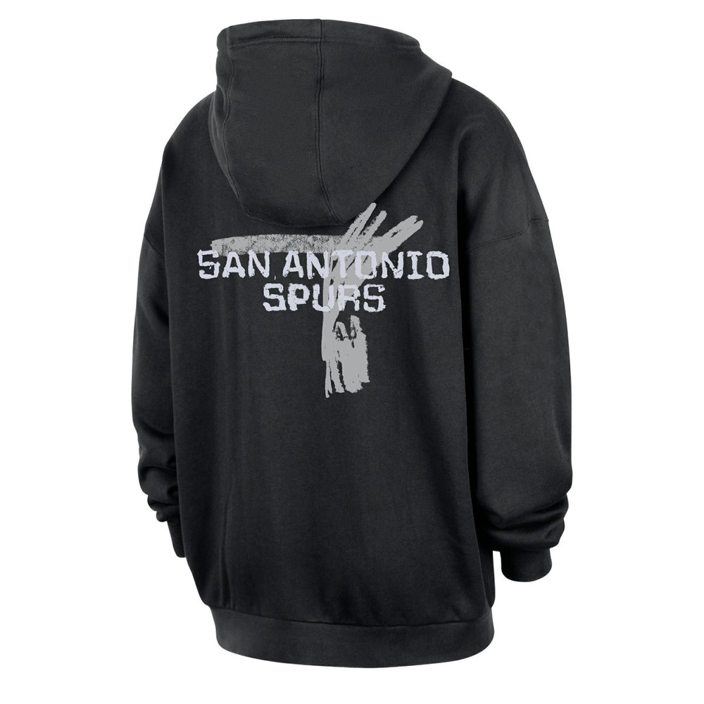 Nike San Antonio Spurs Courtside Club Premium Hoodie