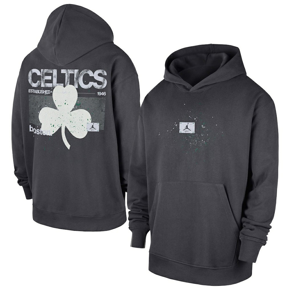 Boston Celtics Jordan Brand Statement Jumpman Flight Premiere Hoodie