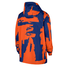 Nike New York Knicks Courtside Club Premium Woven Full-Zip Hooded Jacket
